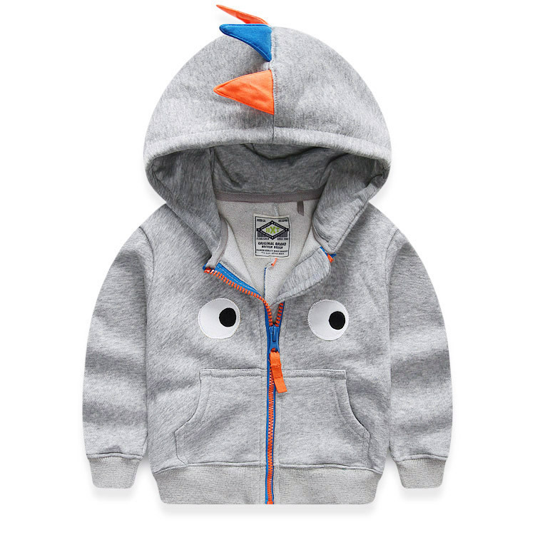    Children S Sweatshirts For Boys 2015 Spring Autumn Thick Baby Boys Dinosaur Hoodie 2 10 Years 